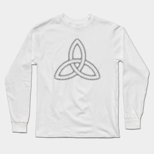 Stippled Triquetra Long Sleeve T-Shirt